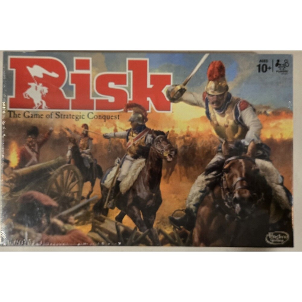 Hasbro Gaming Risk Strategy Board Game 300 Figures 2-5 Players Ages 10+ 2015